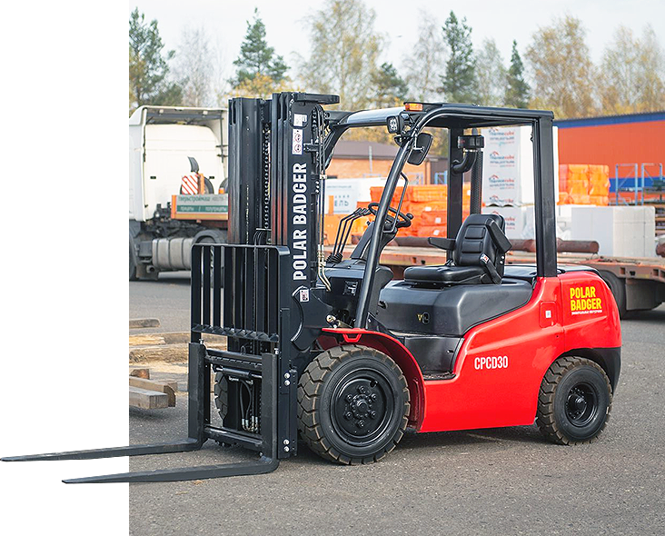 Погрузчик вилочный Polar Badger